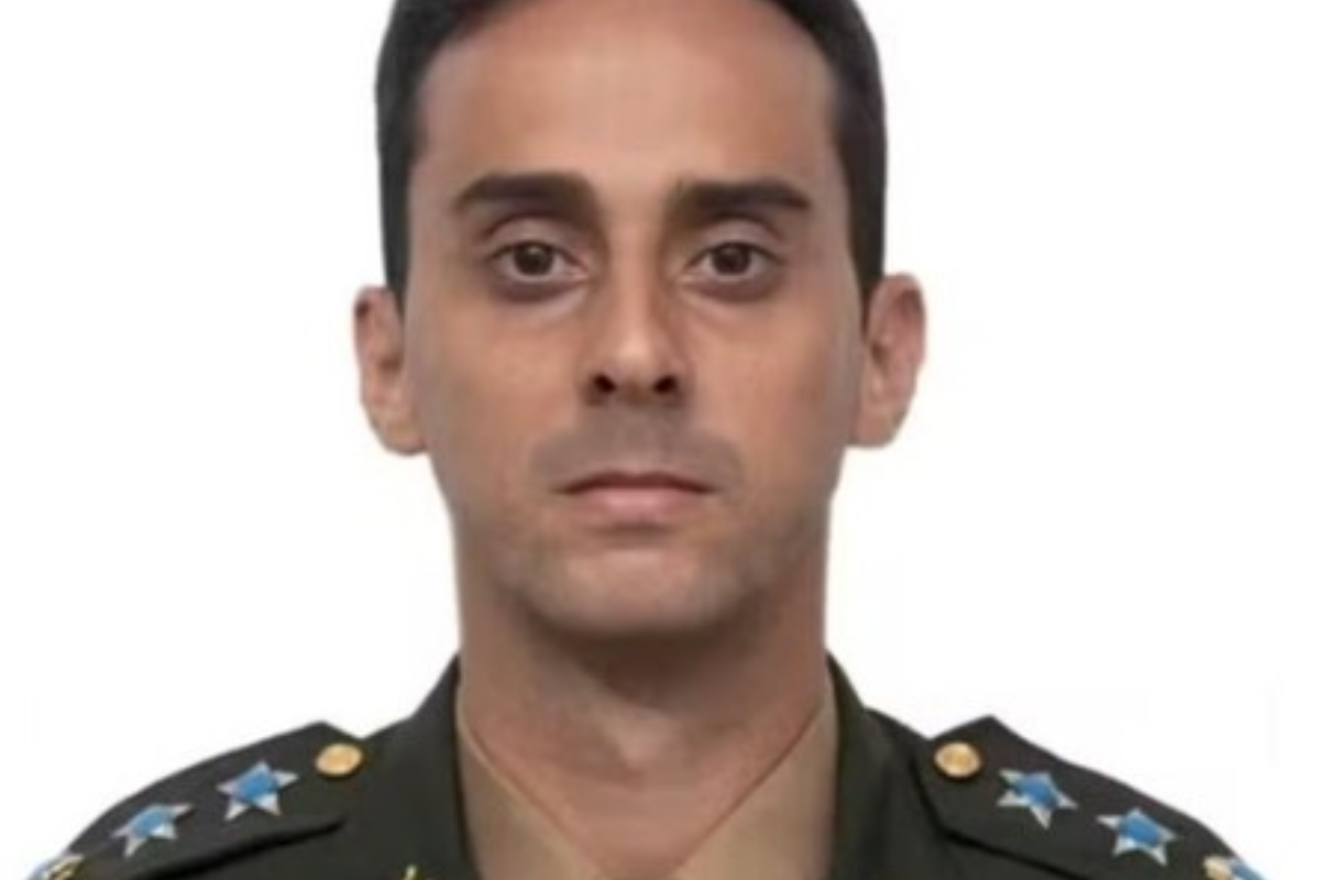 Major Rodrigo Bezerra Azevedo, militar preso em Goiás (Foto: Reprodução/Polícia Federal)