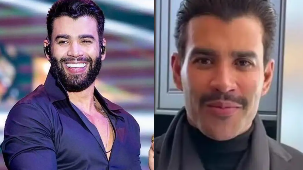 Gusttavo Lima faz piada após mudança de visual: 'Estou fugindo de um povo aí'