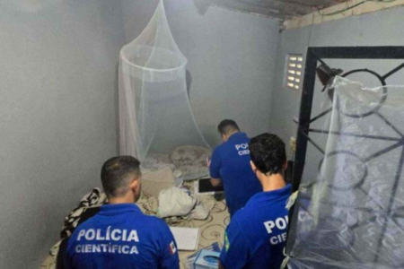 Homem, de 28 anos, foi preso em casa, onde mora com o filho de 4 meses (Foto: Divulgação/PCDF)