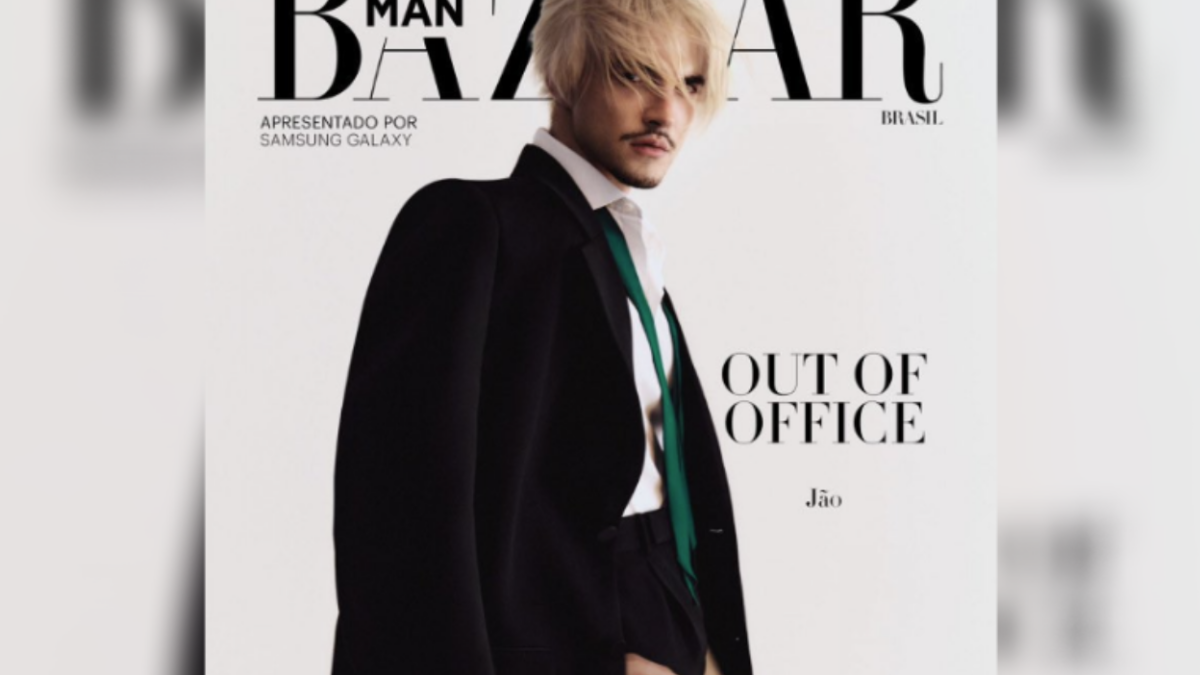 Cantor Jão com visual que lembra Draco Malfoy (Foto: Divulgação)