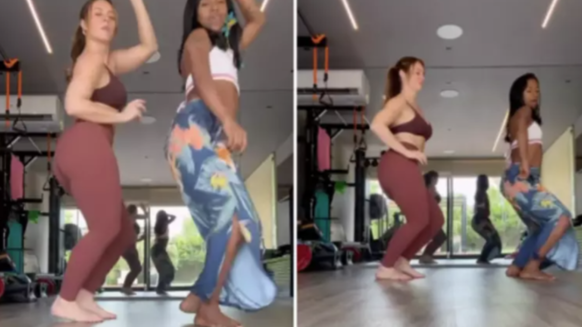 Atriz Paolla Oliveira: no ritmo do carimbó (Foto: Reprodução)