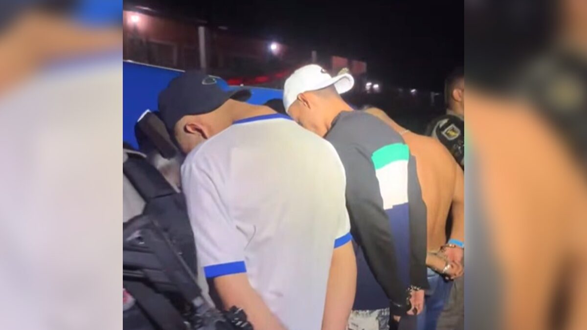 Suspeitos de furto a carro são presos quando celebravam aniversário em Caldas Novas