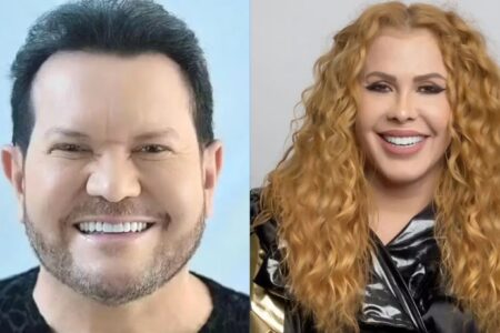 Joelma alfineta o ex Ximbinha: Não adianta fazer harmonização facial vídeo Cantora provocou o ex-marido durante um show no Espírito Santo