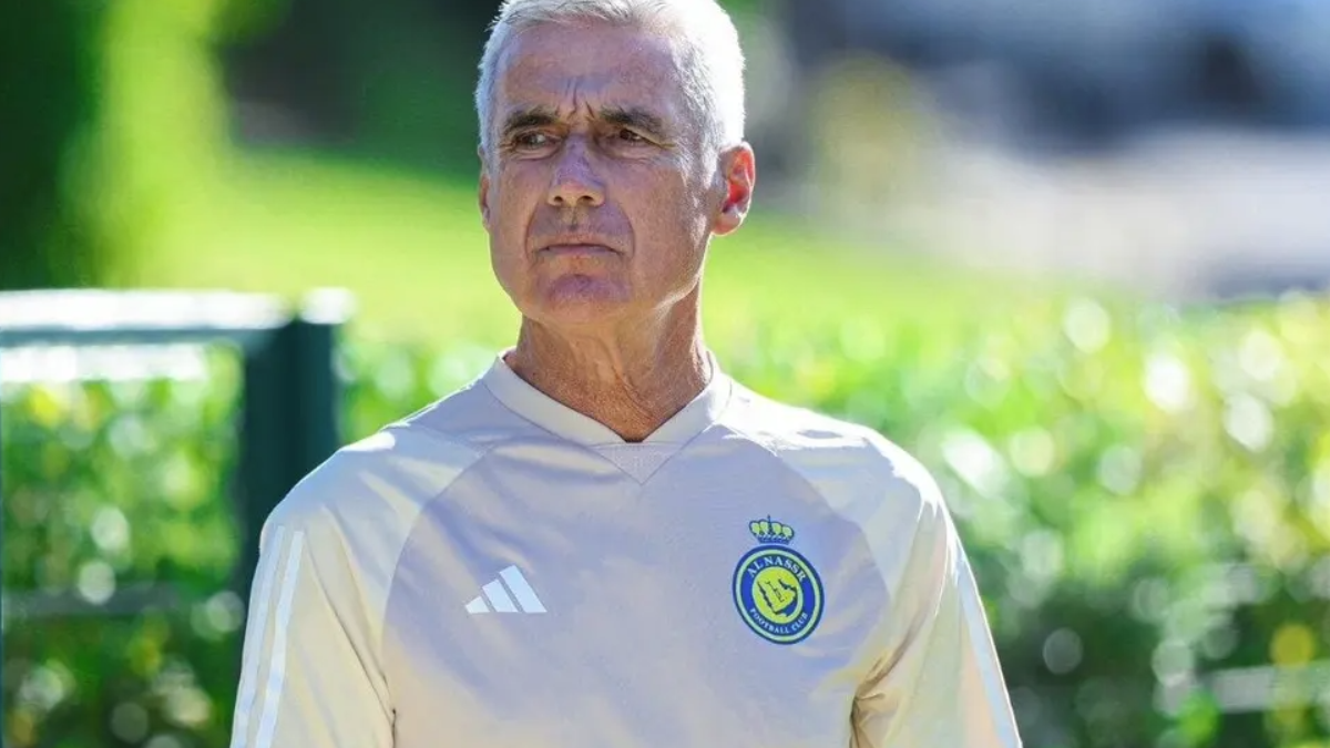 Luís Castro, próximo de ser o técnico do Santos (Foto: Divulgação/Al Nassr)