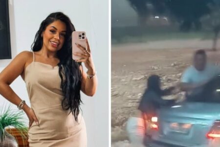 Influencer é arrastada por enxurrada e morre em Uberlândia; vídeo Jeniffer Soares Martins estava com o marido quando foi levada pela água