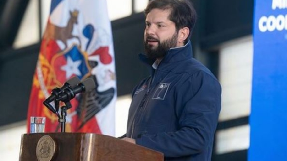 O presidente do Chile, Gabriel Boric (Foto: Reprodução/Redes Sociais)