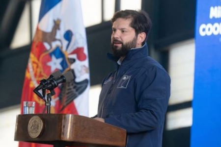 O presidente do Chile, Gabriel Boric (Foto: Reprodução/Redes Sociais)