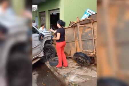 Dono de bar fica ferido em acidente no perímetro urbano da BR-153, em Goiânia