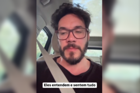 Ex-BBB Eliezer comenta internação do filho Ravi (Foto: Reprodução)