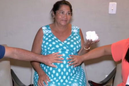 Eleusa Lacerda, tia que serviu de barriga solidária (Foto: Divulgação)