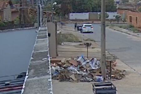 Polícia prende suspeito de matar homem na frente do filho por ciúme da ex, em Aparecida