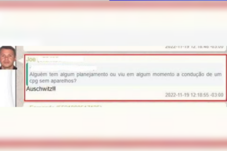 Golpistas falando em criar campo de concentração de guerra (Foto: PF)