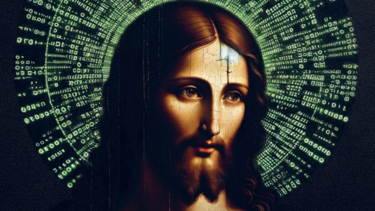 Igreja na Suíça usa inteligência artificial de Jesus Cristo para ouvir fiéis Holograma cumprimenta os fiéis com a frase a paz esteja com você