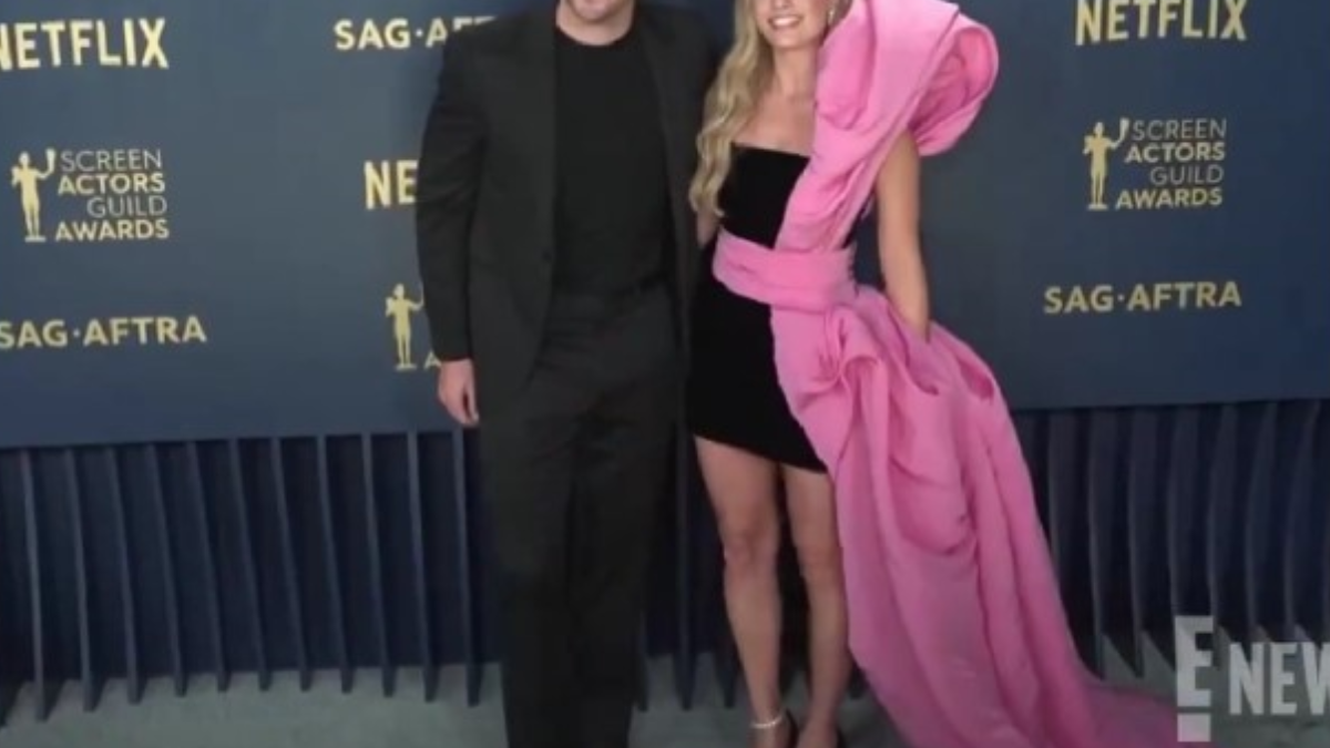 Margot Robbie e o marido, Tom Ackerley (Foto: Reprodução)