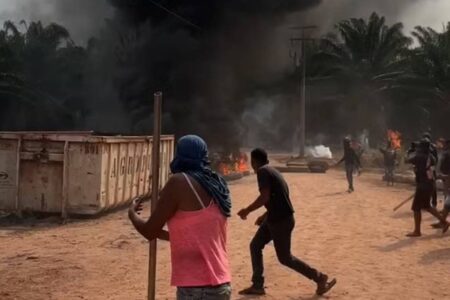 Indígenas e policiais entram em conflito durante reintegração de posse no Pará