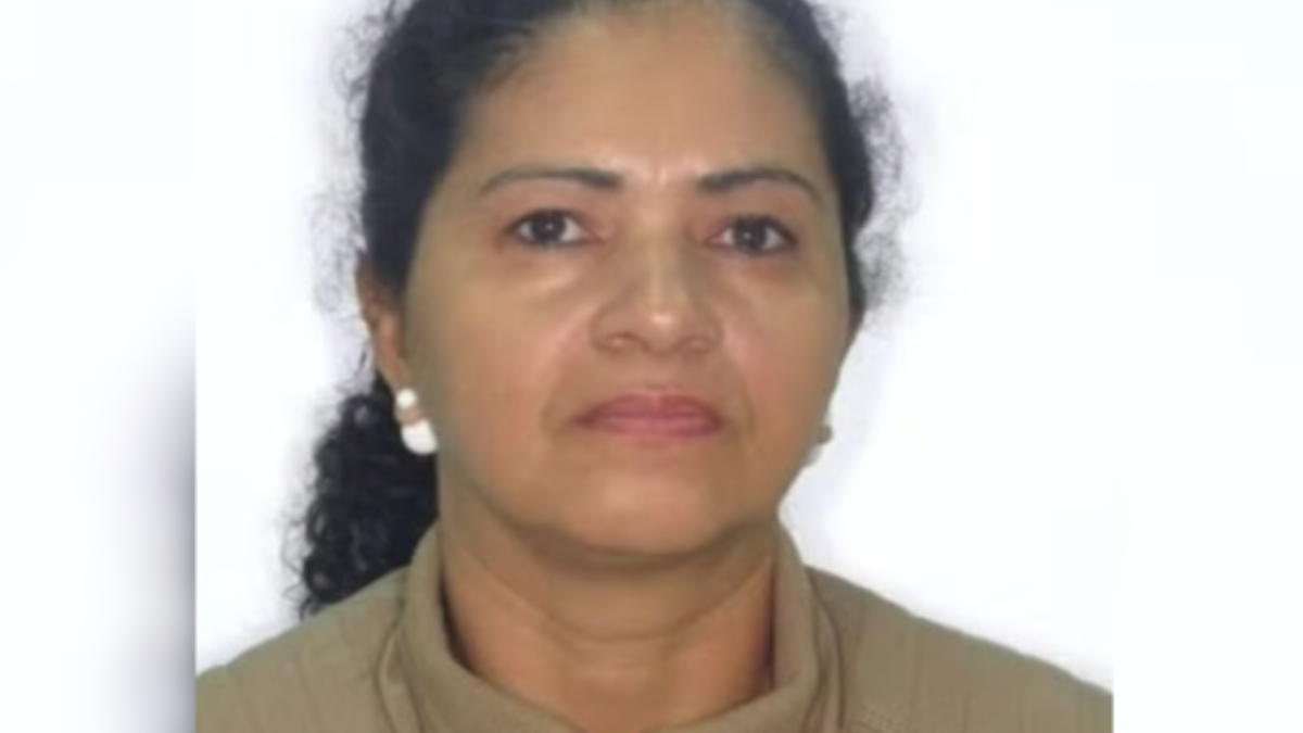 O motorista atingiu a moto que Rosângela estava (Foto: Reprodução)