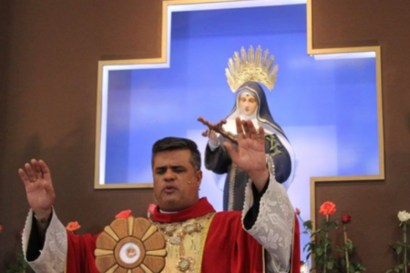 Padre Fabio Marsaro de Paula foi afastado Foto: Reprodução