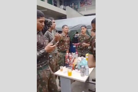 Exército investiga festa com álcool e narguilé em quartel no Rio