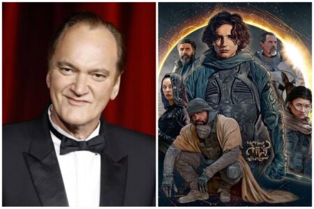 Quentin Tarantino não viu os dois filmes “Duna” de Denis Villeneuve e não tem intenção de mudar isso, apesar das ótimas críticas. Durante uma entrevista no “The Bret Easton Ellis Podcast”, o cineasta foi questionado sobre se “Duna: Parte Dois” foi ou não o melhor filme do ano, como muitos proclamaram. Ele não tinha uma resposta porque não assistiu ao longa.