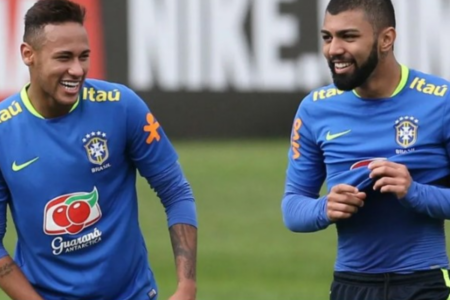 Neymar e Gabigol (Foto: Arquivo pessoal/Gabigol)