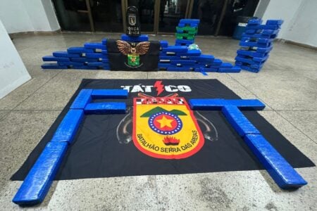 PM apreende 120 kg de maconha em casa no setor Aeroporto Sul, em Aparecida