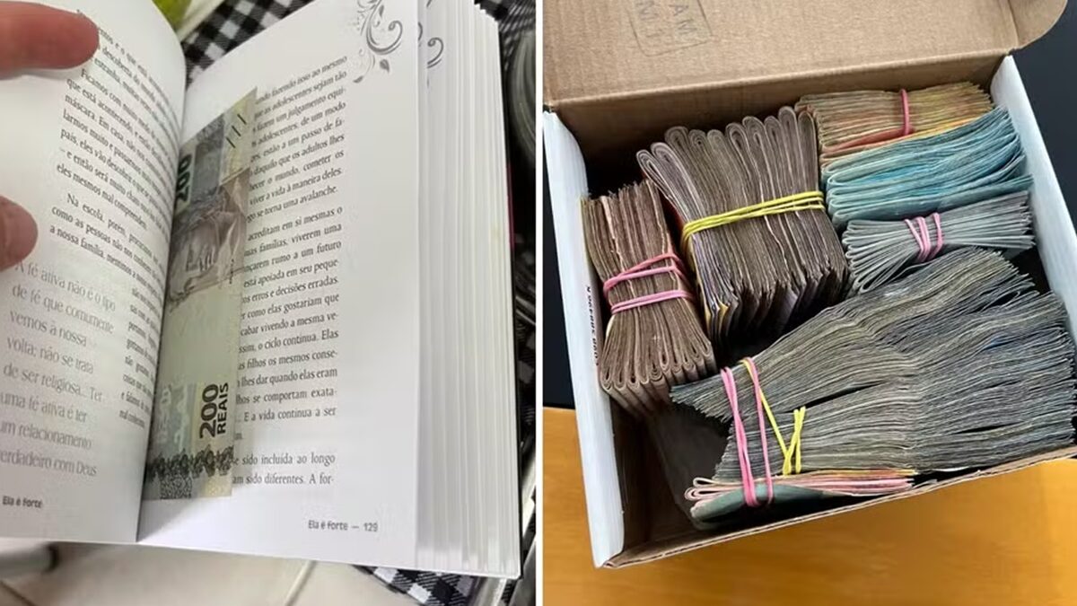 Polícia encontra R$ 20 mil em caixa de sapato e livro durante operação em Goiás e outros Estados