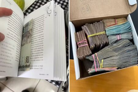 Polícia encontra R$ 20 mil em caixa de sapato e livro durante operação em Goiás e outros Estados