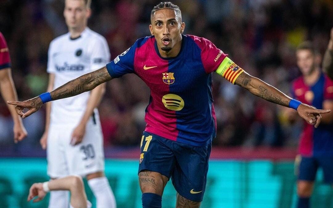 Raphinha herda camisa 10