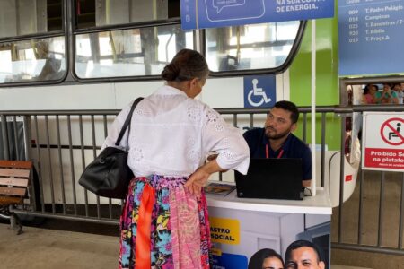 Terminal Veiga Jardim sedia cadastramento da Tarifa Social de Energia até 29 de novembro