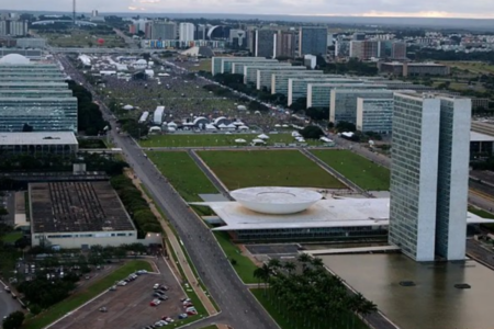 Esplanada dos Ministérios, em Brasília (Foto: Agência Brasil)