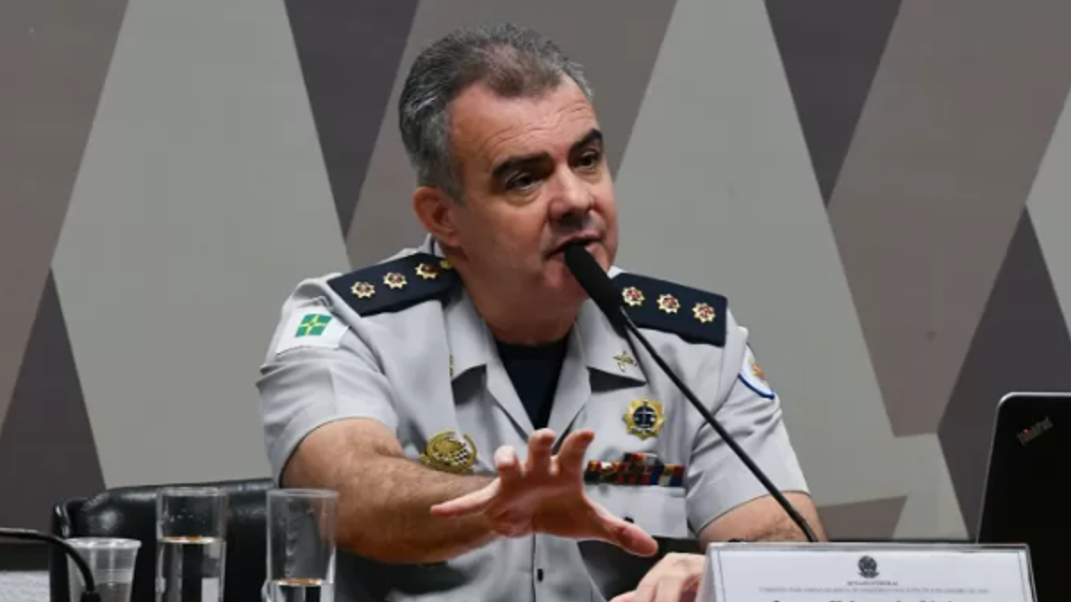 O coronel está envolvido nos atos antidemócraticos do 8 de janeiro (Foto: Agência Senado)