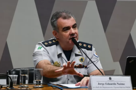 O coronel está envolvido nos atos antidemócraticos do 8 de janeiro (Foto: Agência Senado)