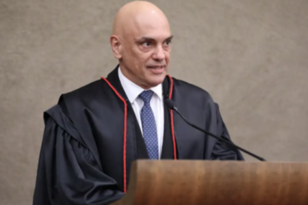 Ministro Alexandre de Moraes, relator do inquérito do golpe (Foto: Agência Brasil)