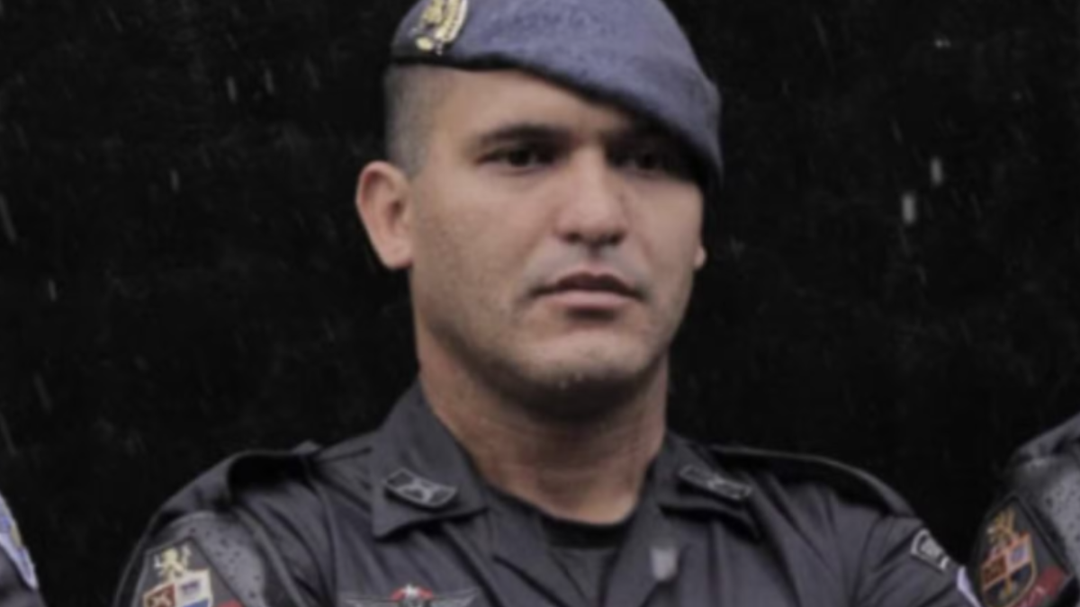 Cabo Alan Roberto, que morreu engasgado em treinamento (Foto: Reprodução)