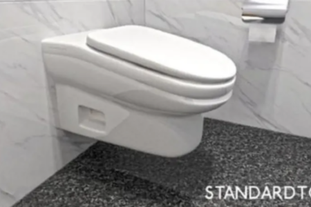 Vaso desenvolvido para ser desconfortável (Foto: StandardToilet)