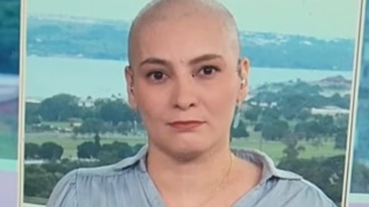 Jornalista Larissa Rodrigues foi diagnosticaada com câncer de mama (Foto: Reprodução/CNN)