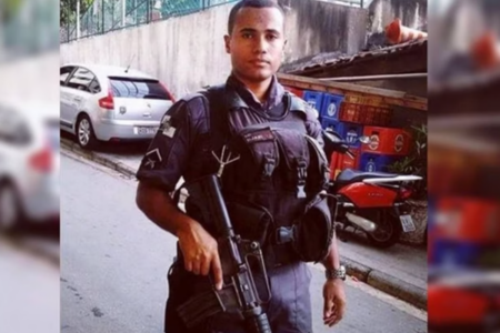 Djair Oliveira de Araújo, ex-soldado da Polícia Militar do Rio de Janeiro (PMERJ) (Foto: Reprodução)