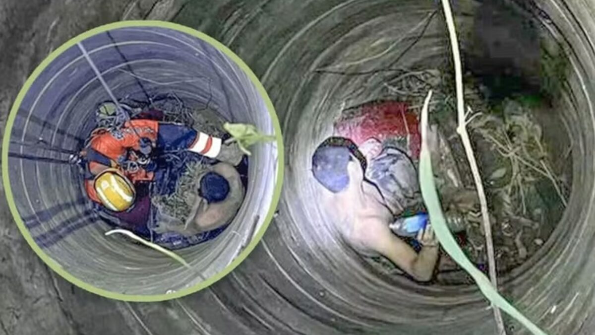 Homem cai em poço e passa 3 dias preso; vizinhos achavam que era fantasma Liu Chuanyi foi resgatado e encaminhado para um hospital