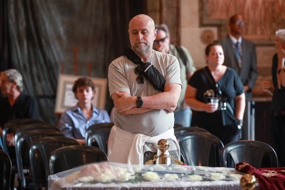 Velório do ator Ney Latorraca (Foto: AgNews)
