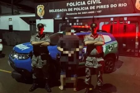 Pai é preso suspeito de abusar da filha de 12 anos em Pires do Rio