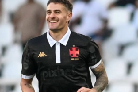 Pablo Vegetti, do Vasco: polêmica com Fluminense (Foto: Instagram)