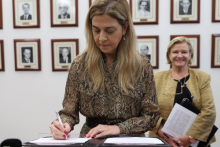 Leila Pereira, presidente do Palmeiras (Foto: Facebook)