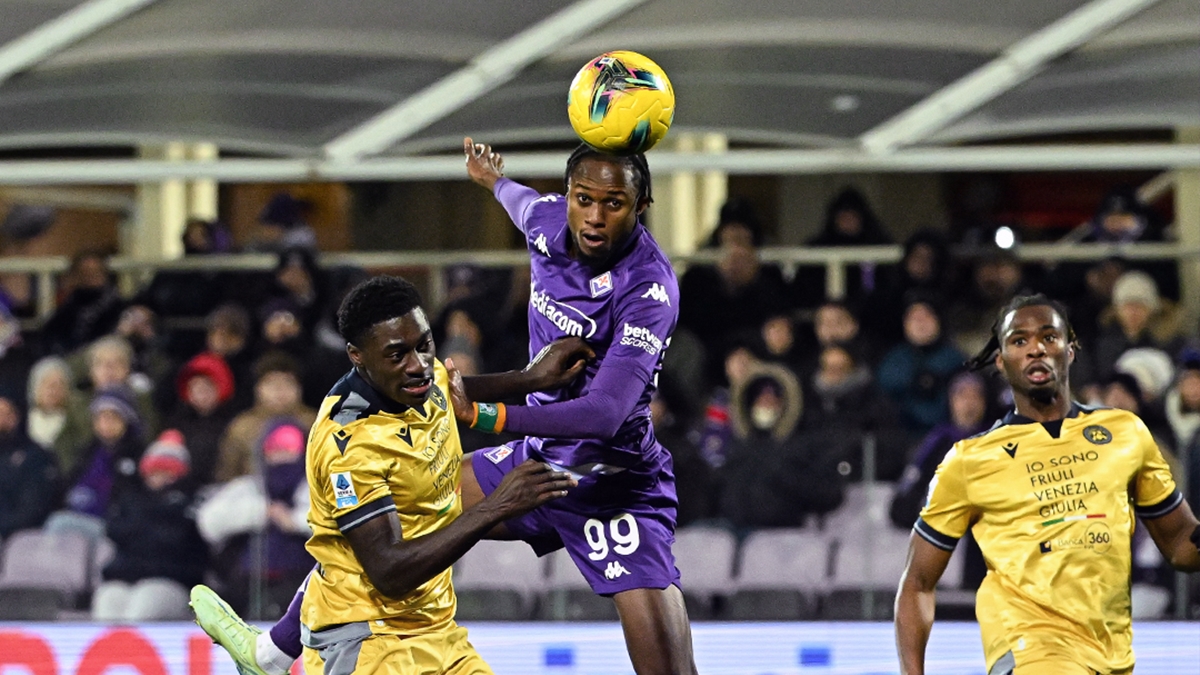 Lance da partida entre Fiorentina e Udinese