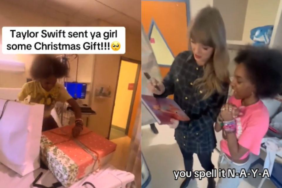 Taylor Swift presenteia paciente de hospital infantil com conjunto avaliado em R$ 27 mil