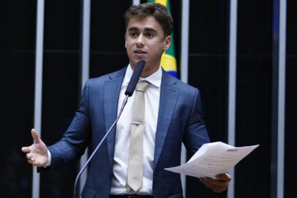 Nikolas Ferreira diz que prisão de Daniel Silveira é ilegal (Foto: Câmara dos Deputados)