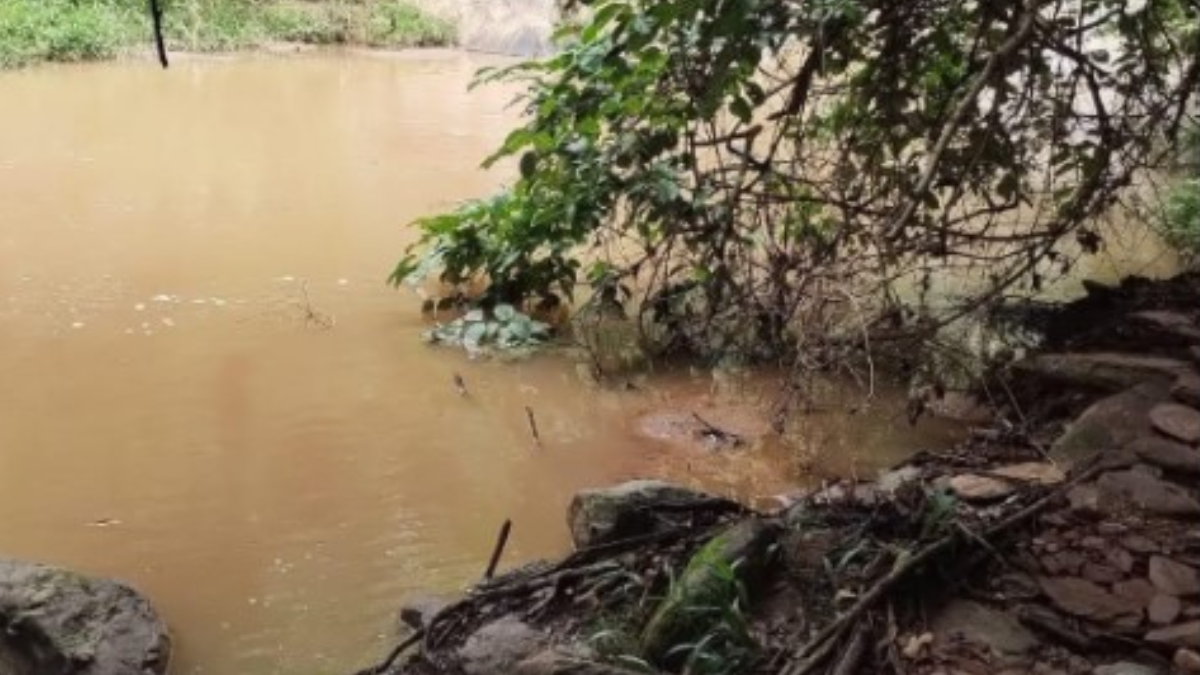 Rio Vermelho, na cidade de Goiás (Foto: Divulgação)
