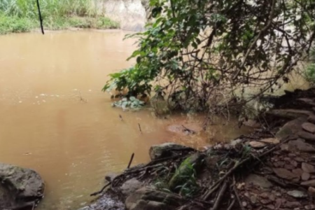 Rio Vermelho, na cidade de Goiás (Foto: Divulgação)