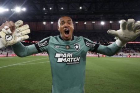 Goleiro John, do Botafogo: na seleção do Brasileiro (Foto: Instagram)