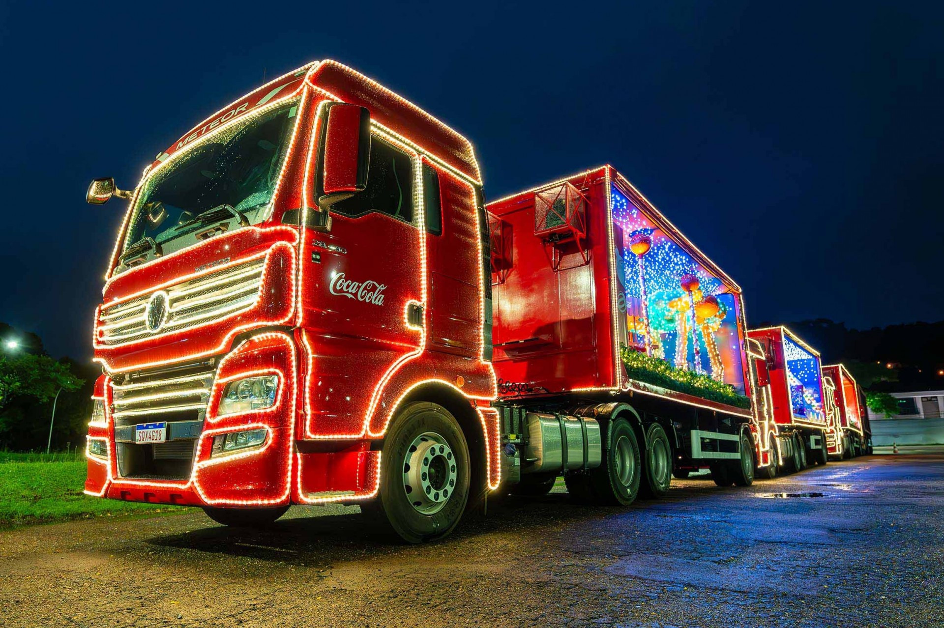 Caravana de Natal da Coca-Cola 2024 passará por mais de 20 municípios goianos