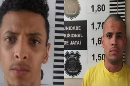 Dupla morre em confronto com a Polícia Militar em Jataí William Pereira da Costa e Igor Antunes Rosa Pereira Pena